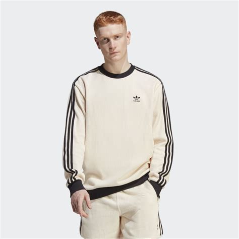 adidas fleecejacke herren beige|adidas Adicolor 3.